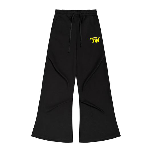 TW Wide Leg Sweatpants (ELECTRIC YELLOW)