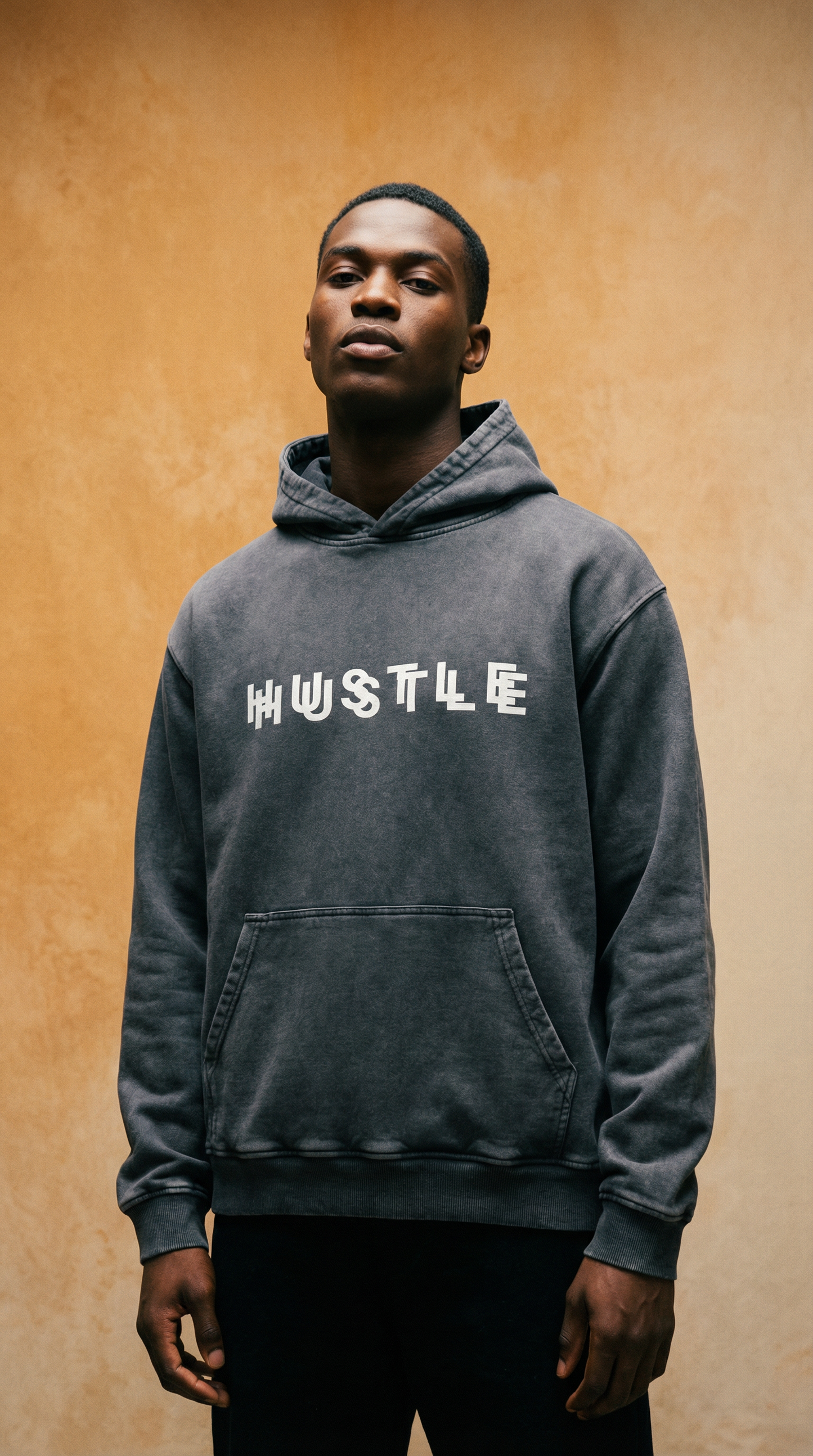 Blurred HUSTLE Hoodie