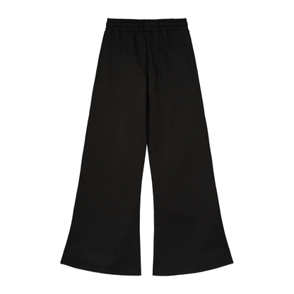 TW Wide Leg Sweatpants (INFERNO RED)