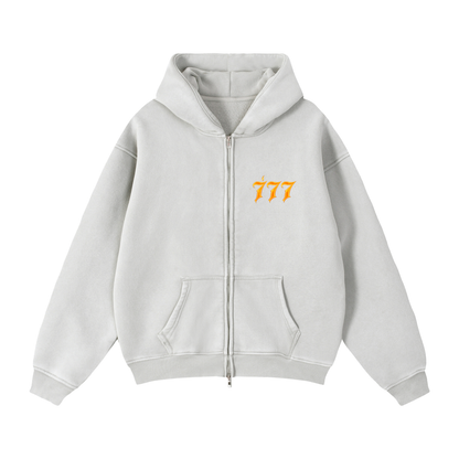 777 Zip-Up Hoodie