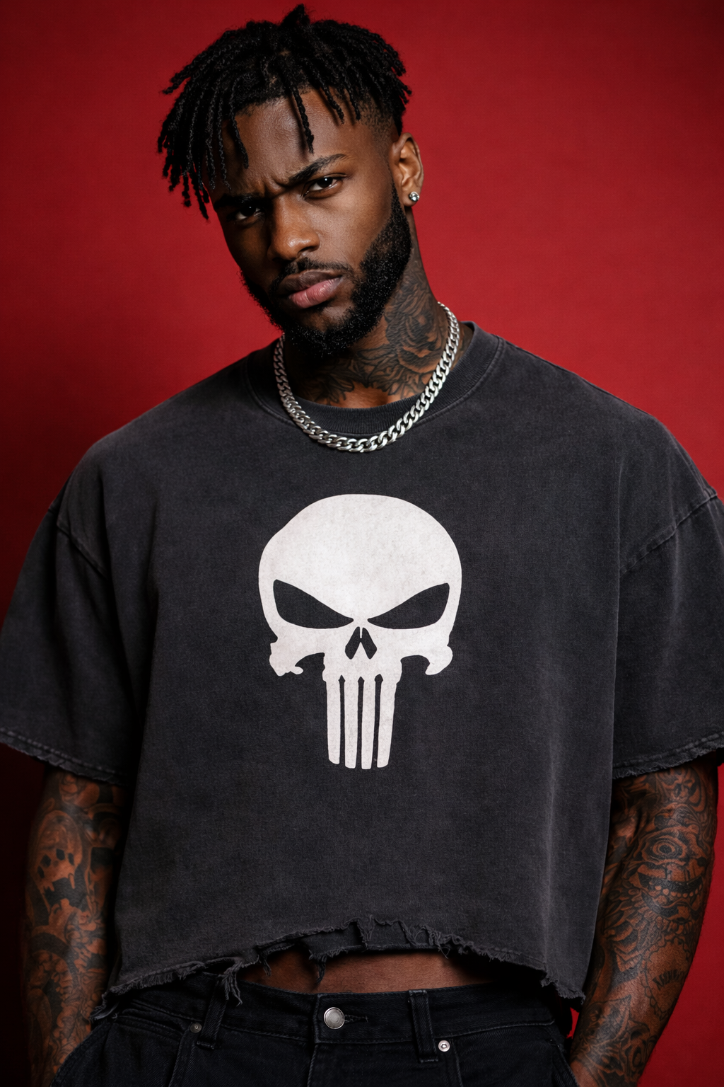 Surviving The Trenches Cropped Tee
