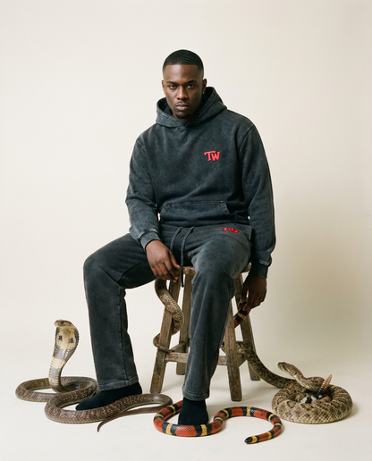 Scary Hours Hoodie (INFERNO RED)