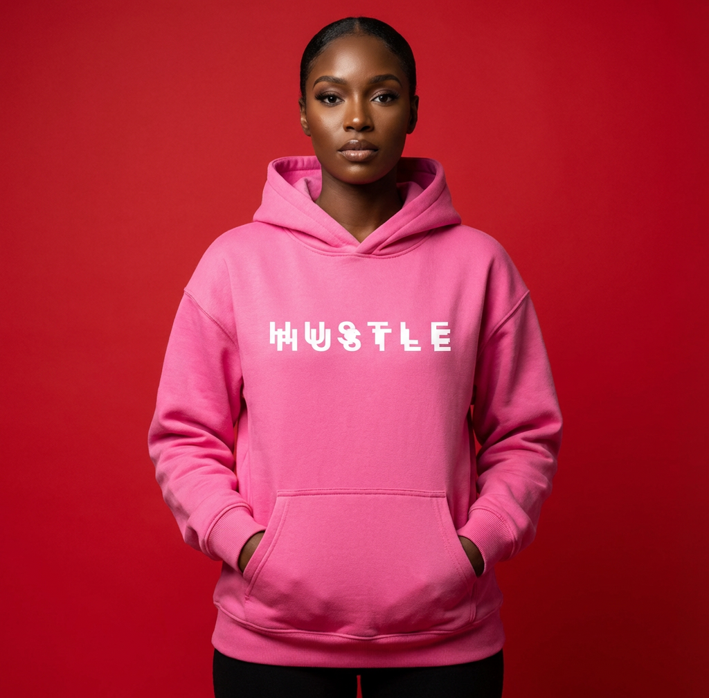 Women's Blurred HUSTLE Hoodie