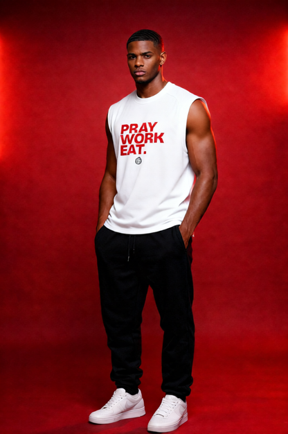 PRAY WORK EAT Tank Top