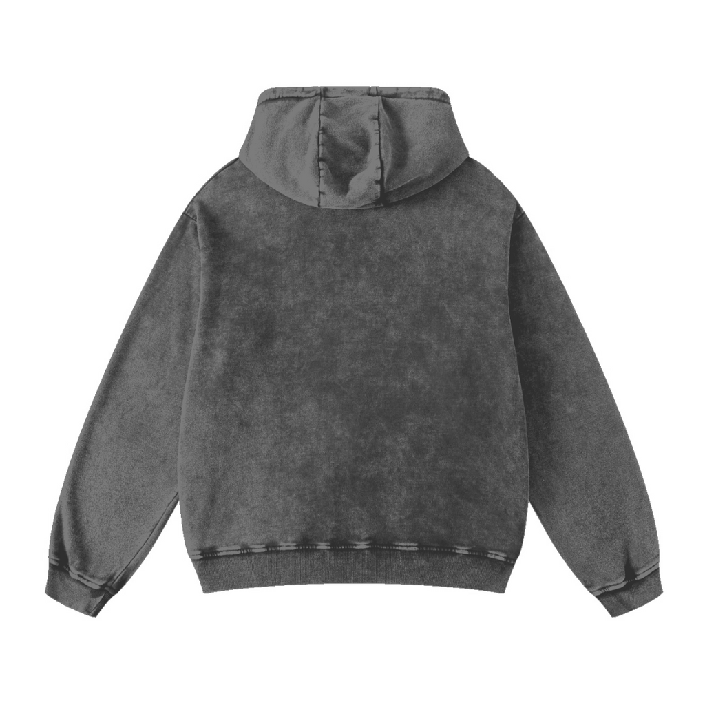 420GSM Men's Cool Streetwear Hoodie Gray