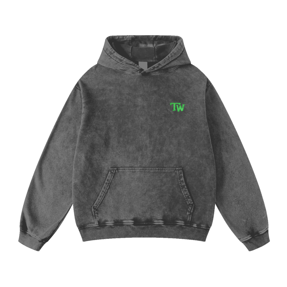420GSM Men's Cool Streetwear Hoodie Gray